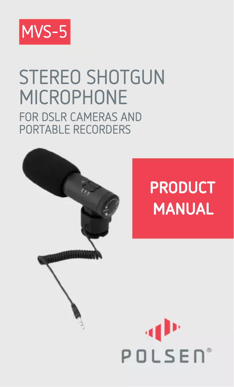 Page 1 de la notice Manuel utilisateur Polsen MVS-5