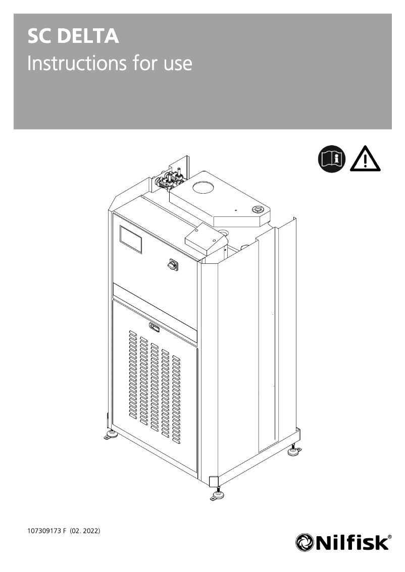 Page 1 de la notice Manuel utilisateur Nilfisk SC DELTA 6P