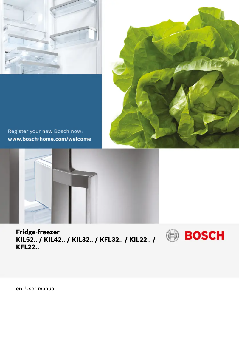 Page n°1 - Manuel utilisateur Bosch KIL42AD40G