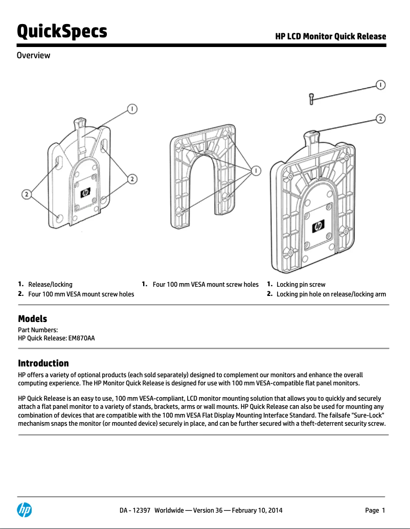 Image de la première page du manuel de l'appareil EM870AT