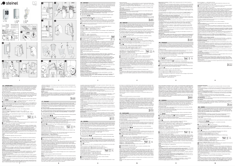 Page 1 de la notice Manuel utilisateur Steinel L 15 S