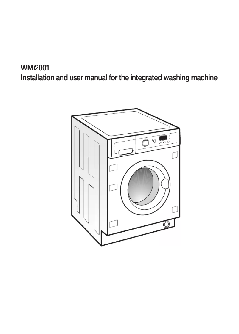 Page n°1 - Manuel utilisateur Caple WMi2001