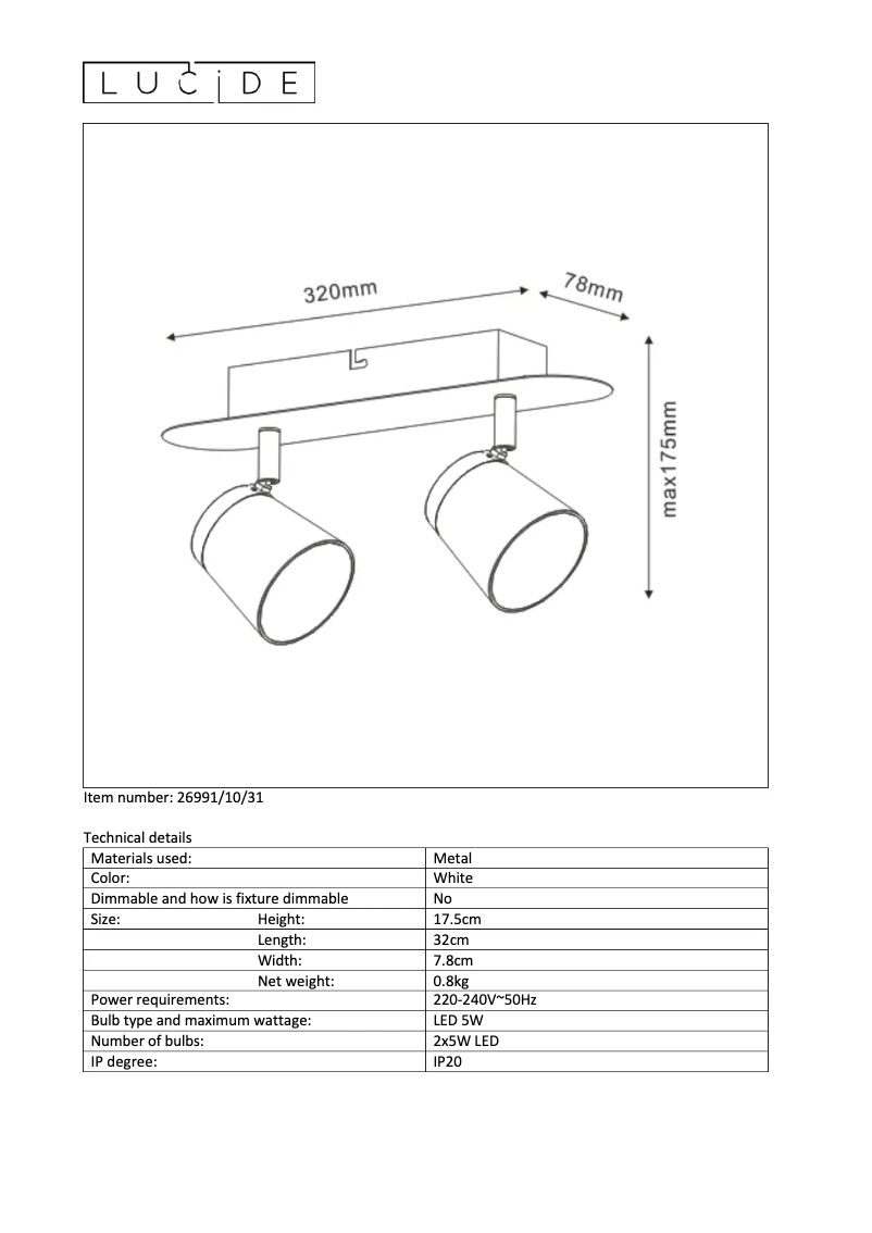 Image de la première page du manuel de l'appareil Heloïse 26991/10/31