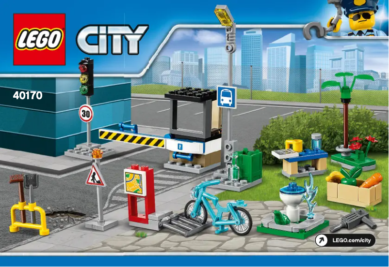 Image de la première page du manuel de l'appareil City 40170