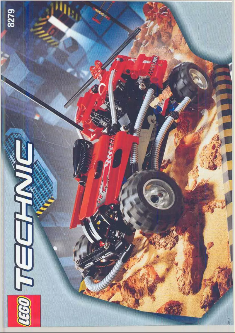 Page 1 de la notice Manuel utilisateur Lego Technic 8279