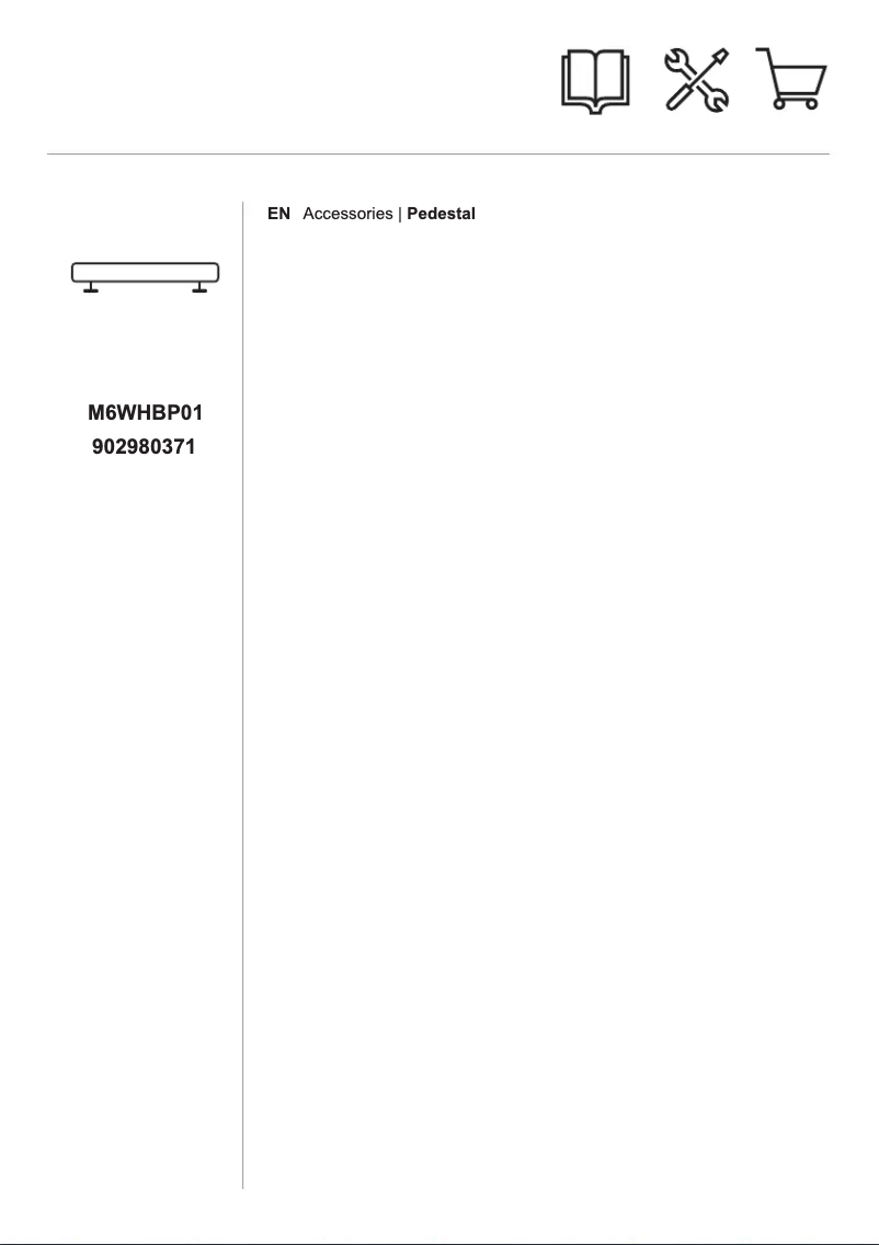 Page n°1 - Manuel utilisateur AEG M6WHBP01