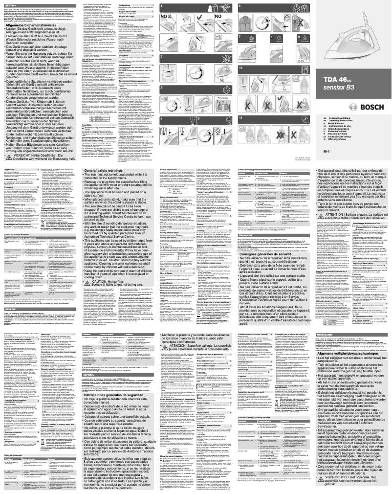 Image de la première page du manuel de l'appareil TDA4640