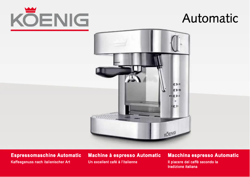 Page 1 de la notice Manuel utilisateur Koenig B03108
