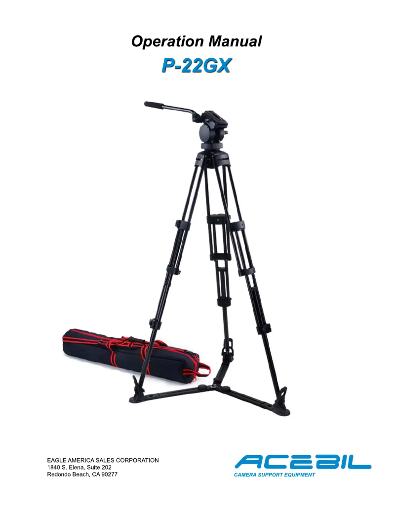 Image de la première page du manuel de l'appareil P-22MX