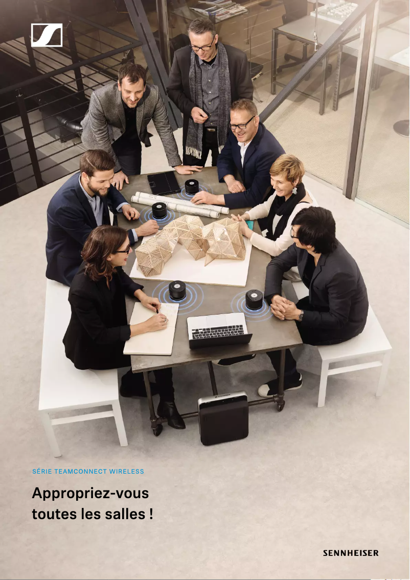Image de la première page du manuel de l'appareil TeamConnect Wireless Set Case