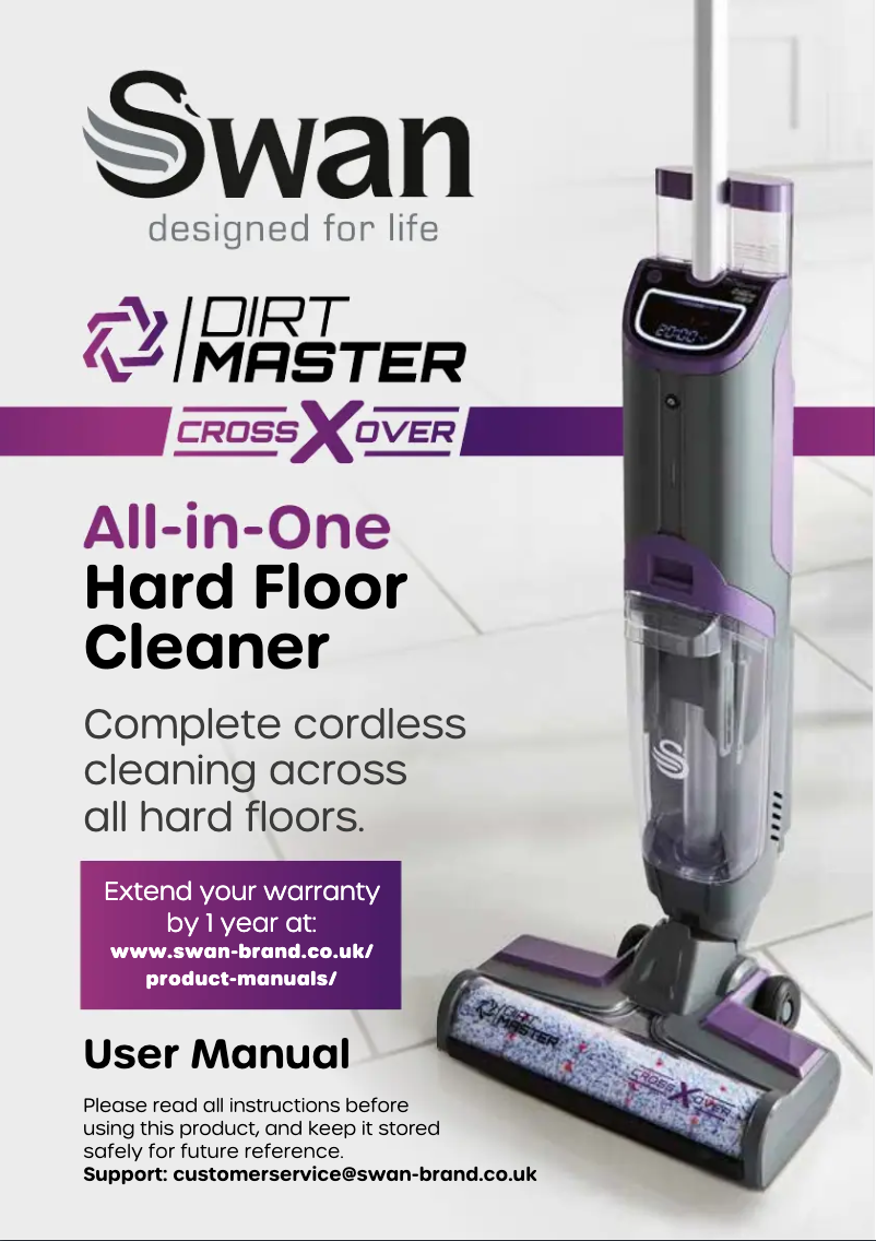 Page n°1 - Manuel utilisateur Swan Dirtmaster Crossover SC51010N