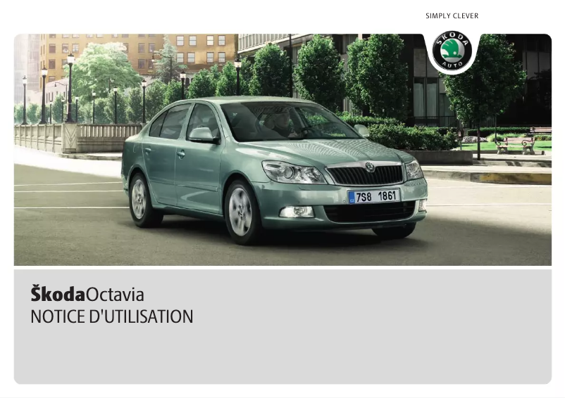 Image de la première page du manuel de l'appareil Octavia (2010)