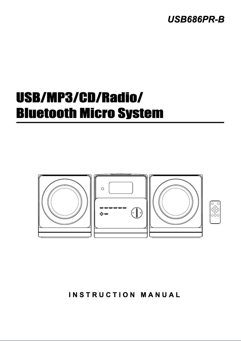 Image de la première page du manuel de l'appareil OMH 450BT-B