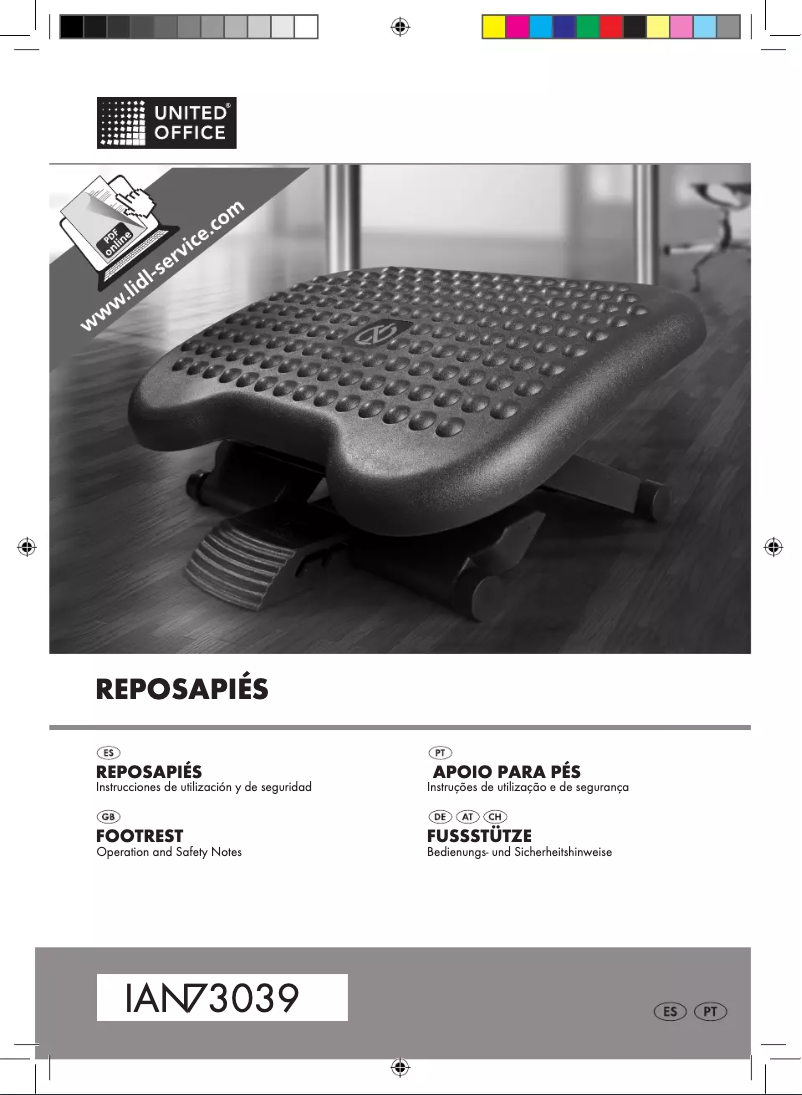 Image de la première page du manuel de l'appareil IAN 073039