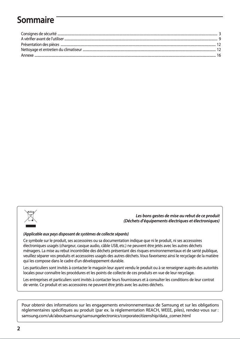 Image de la première page du manuel de l'appareil AC052FB4DEH/EU