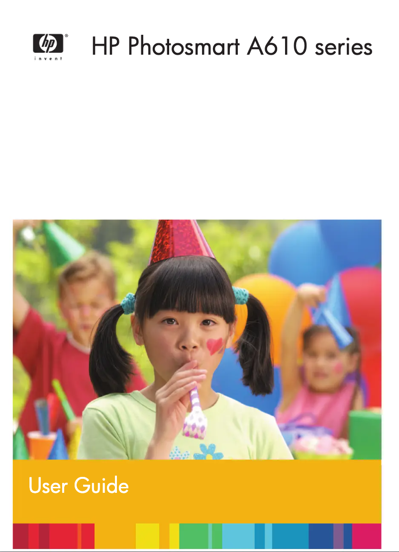 Image de la première page du manuel de l'appareil Photosmart A616