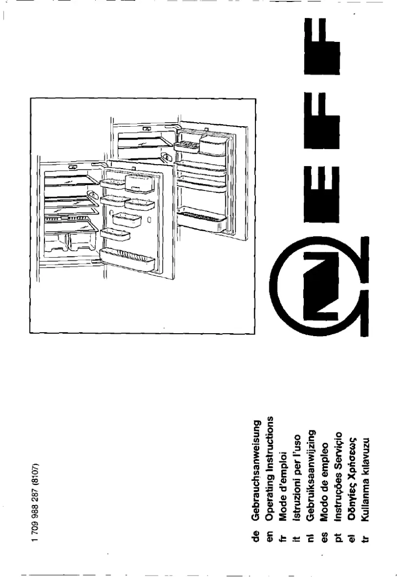 Page n°1 - Manuel utilisateur Neff K 1635