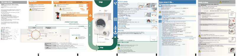 Page n°1 - Manuel utilisateur Constructa CWK4C000NL