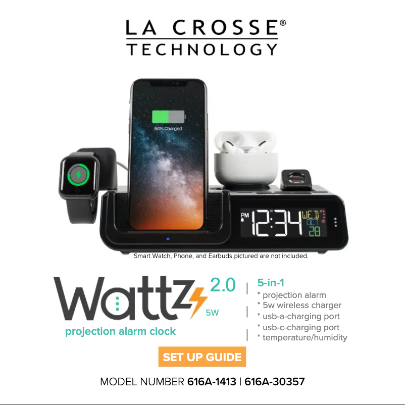 Página 1 del manual Manual de usuario La Crosse Technology 616A-30357