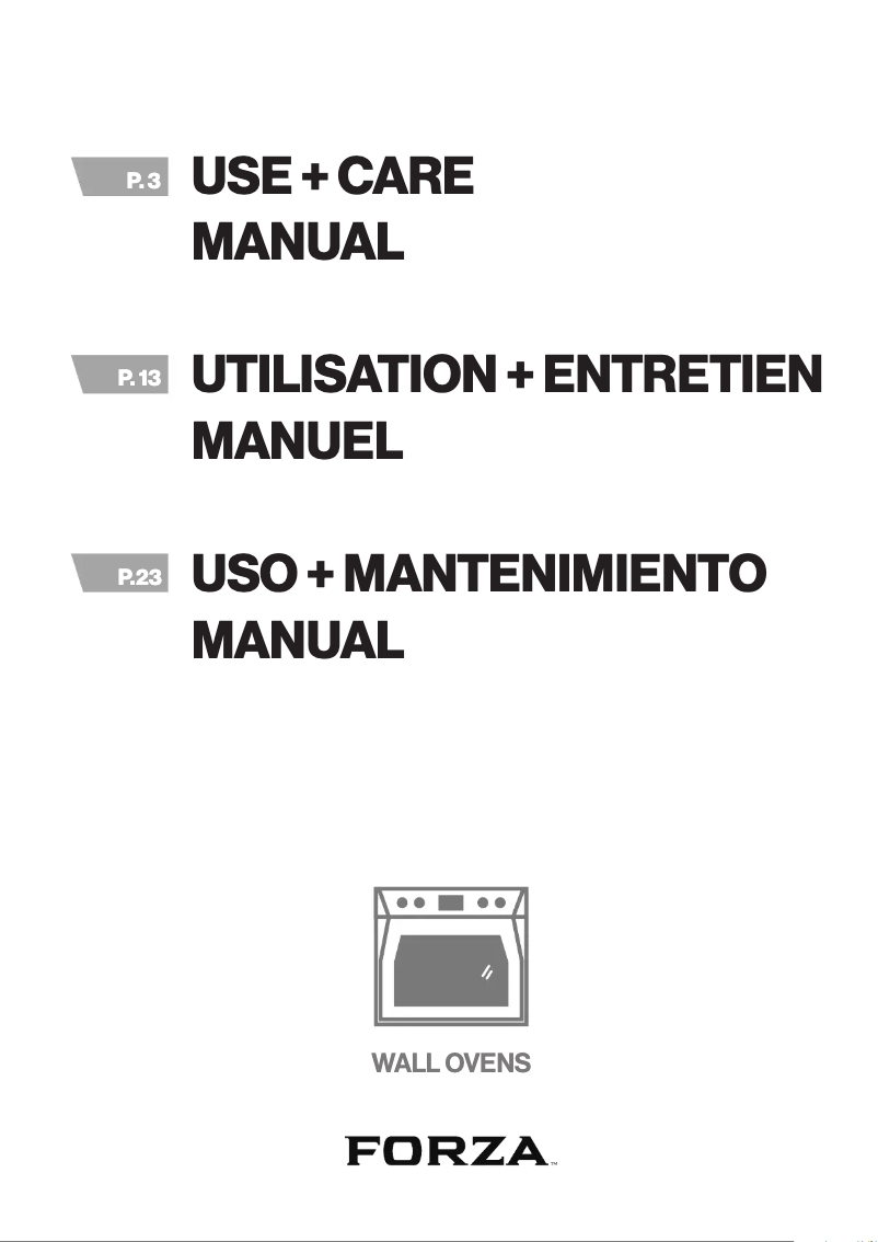 Page n°1 - Manuel utilisateur Forza FODP30S