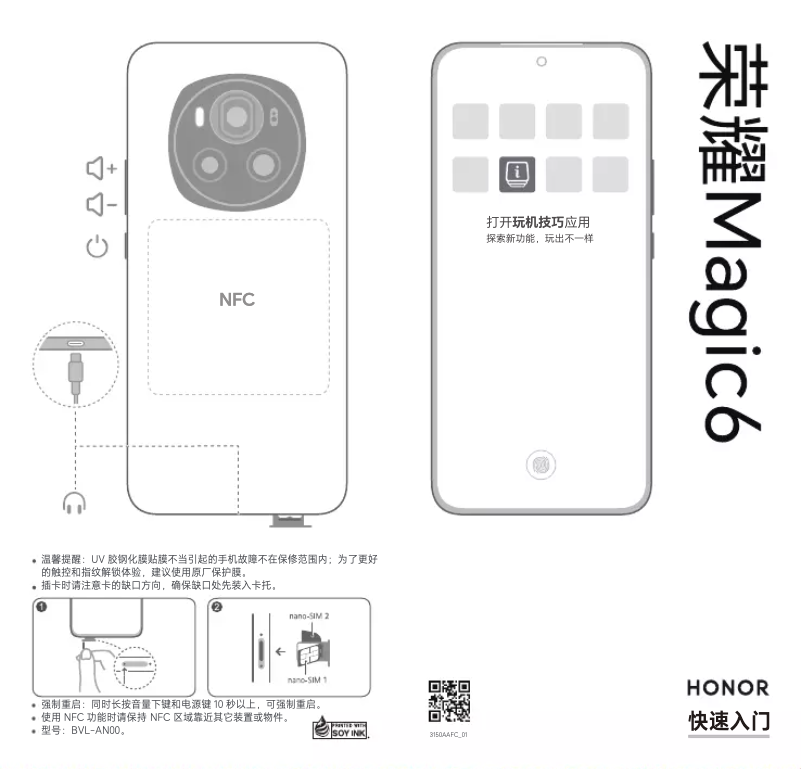 Image de la première page du manuel de l'appareil Magic6