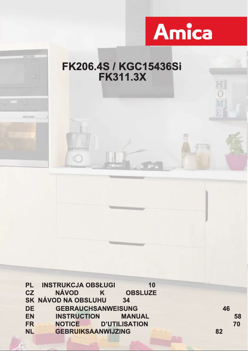 Image de la première page du manuel de l'appareil FK311.3X