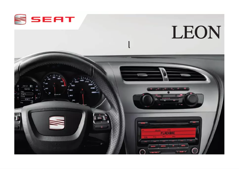 Page 1 de la notice Manuel utilisateur Seat Leon (2012)