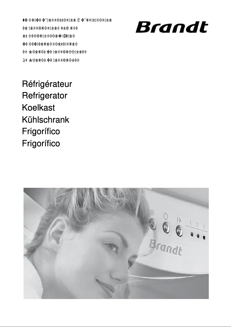 Page 1 de la notice Manuel utilisateur Brandt USA1401E