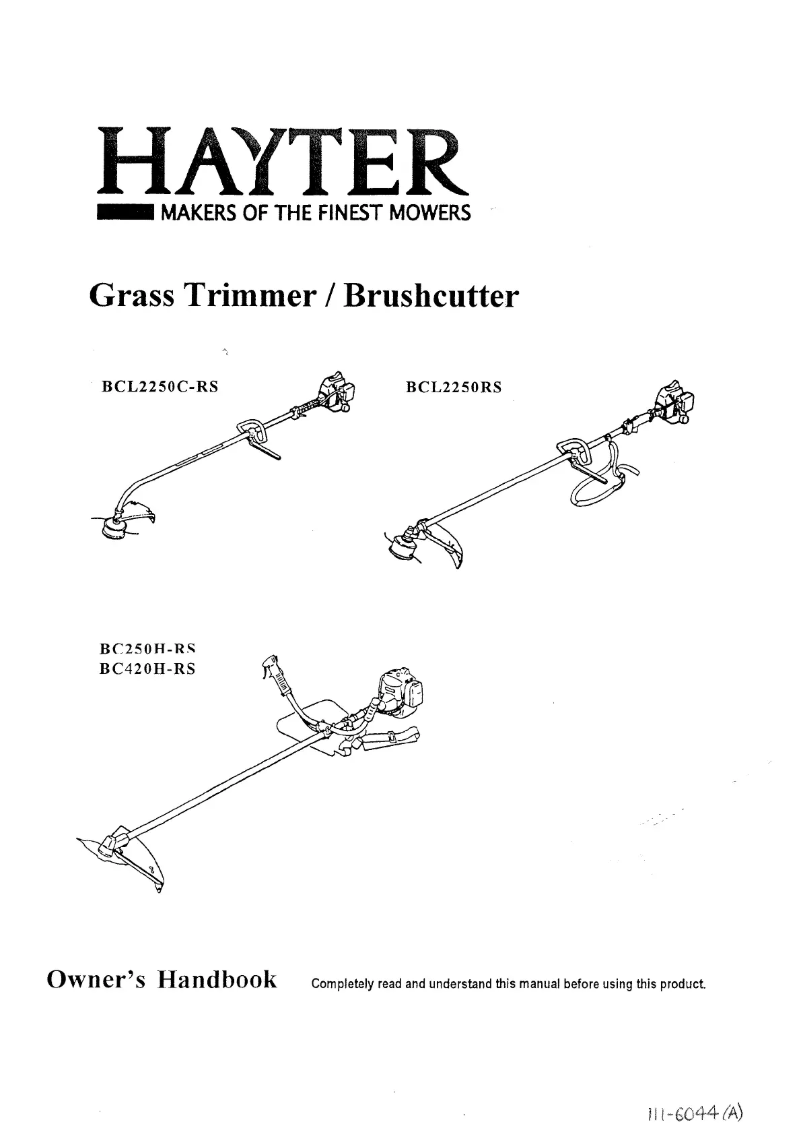Imagen de la primera página del manual del dispositivo BC420H-RS