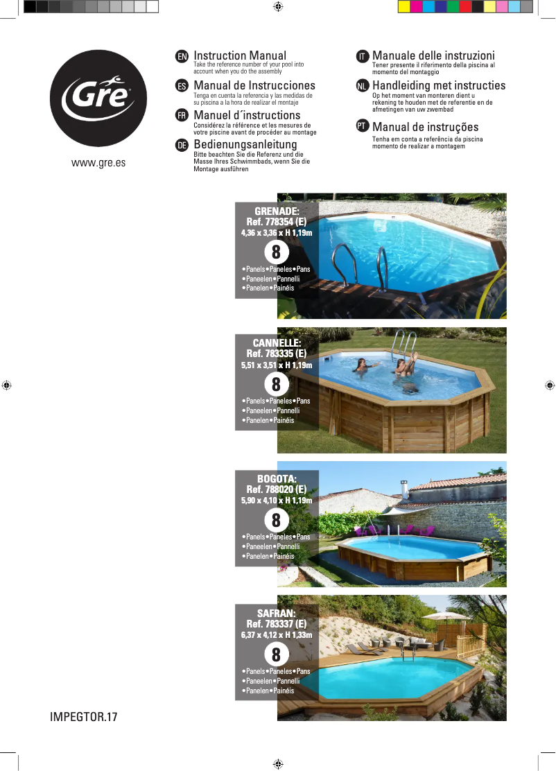 Image de la première page du manuel de l'appareil 790089