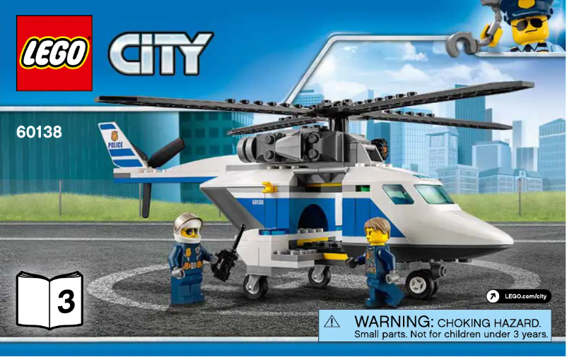 Página 1 del manual Instrucciones visuales Lego City 60138