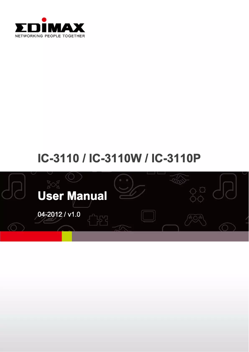 Image de la première page du manuel de l'appareil IC-3110P