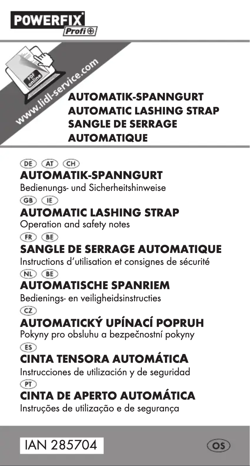 Image de la première page du manuel de l'appareil IAN 298800