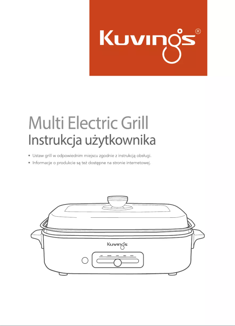 Page n°1 - Manuel utilisateur Kuvings KMG-200B