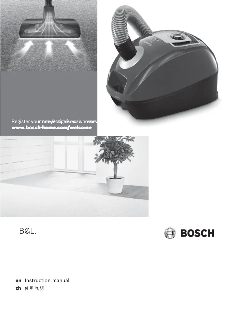 Página 1 del manual Manual de usuario Bosch BGL4S69AGB