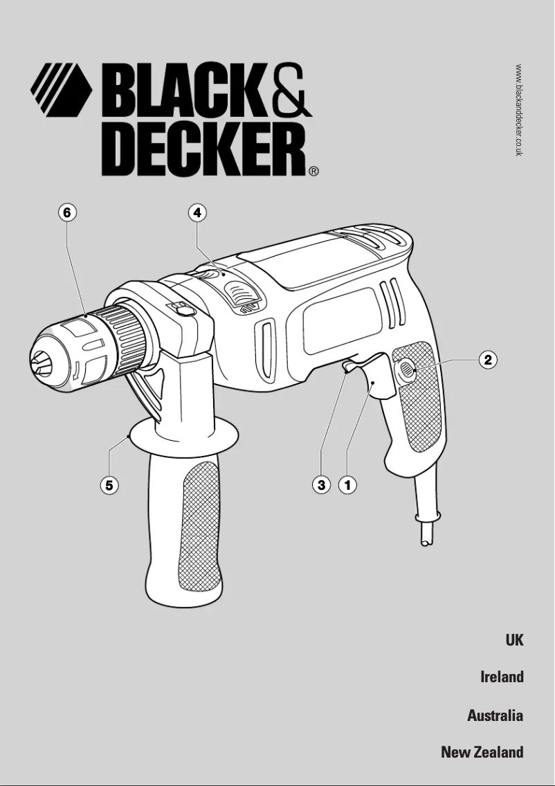 Page 1 de la notice Manuel utilisateur Black & Decker CD70CKA