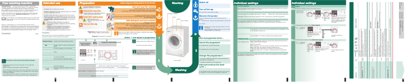 Page n°1 - Manuel utilisateur Bosch WAP20160SG