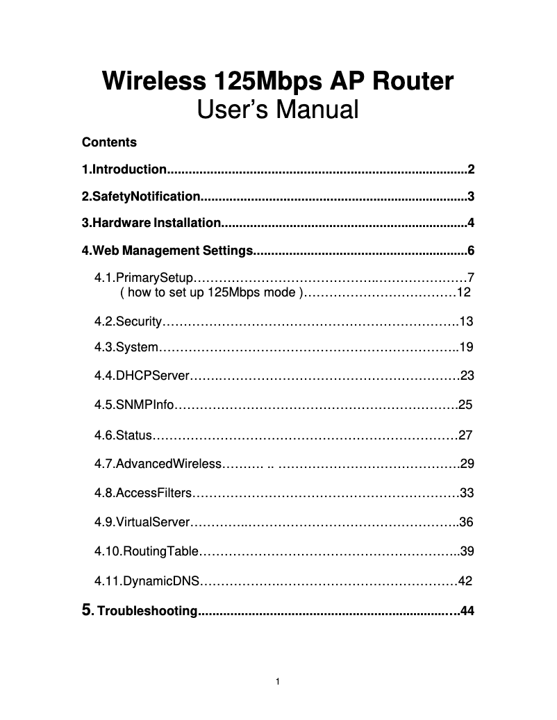 Image de la première page du manuel de l'appareil ZSR2104WE