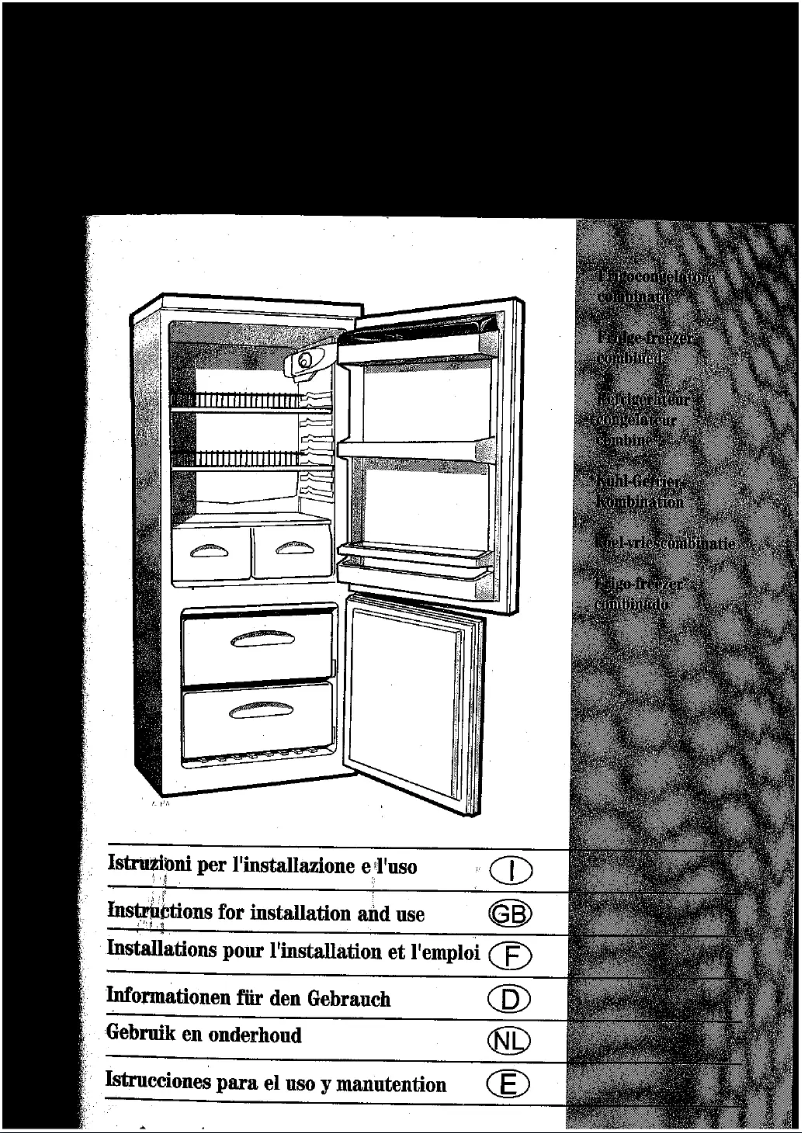 Page 1 de la notice Manuel utilisateur Indesit CG 1255