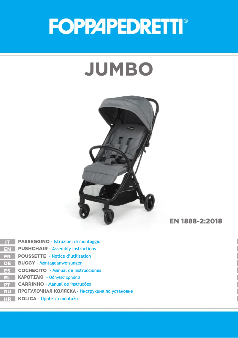 Page n°1 - Manuel utilisateur Foppapedretti Jumbo