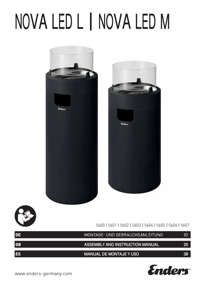 Image de la première page du manuel de l'appareil Nova