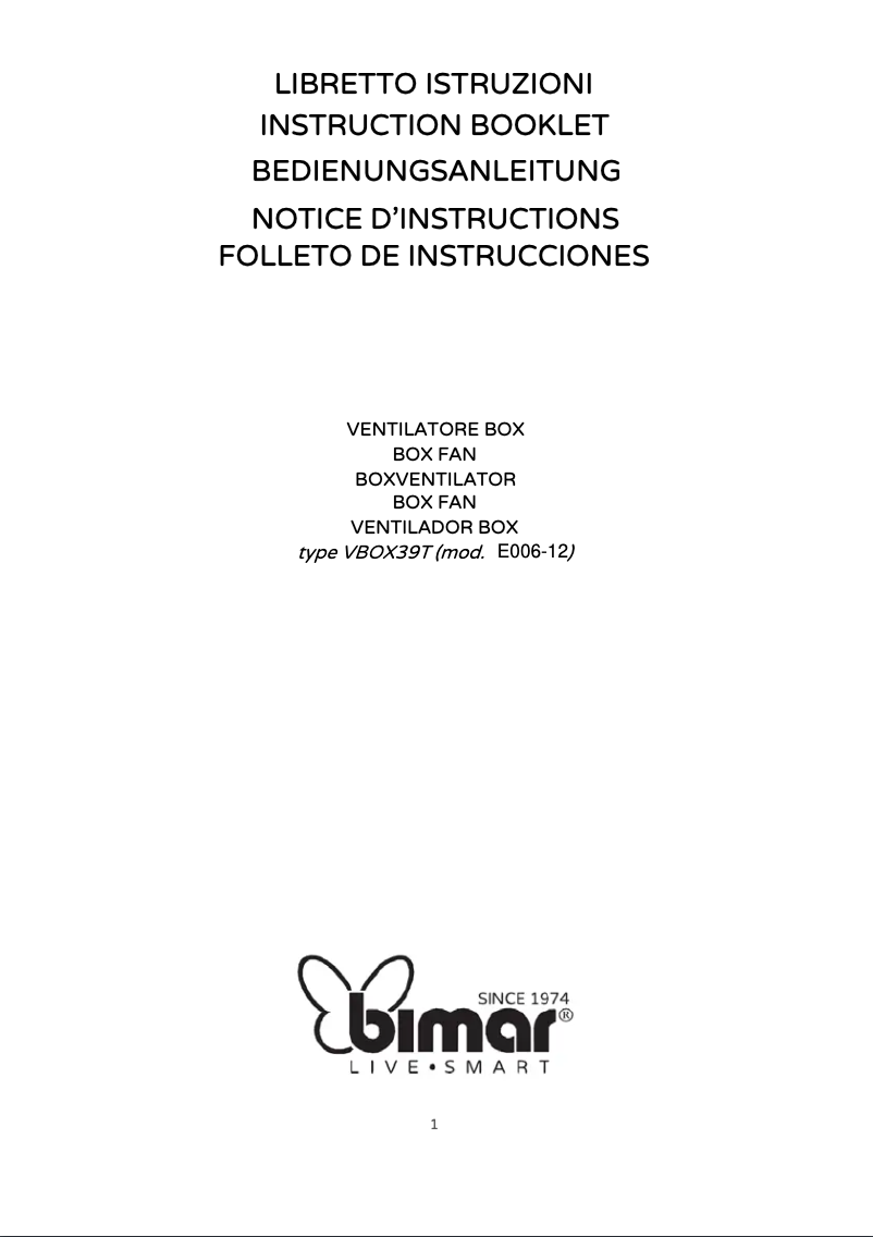 Image de la première page du manuel de l'appareil VBOX39T