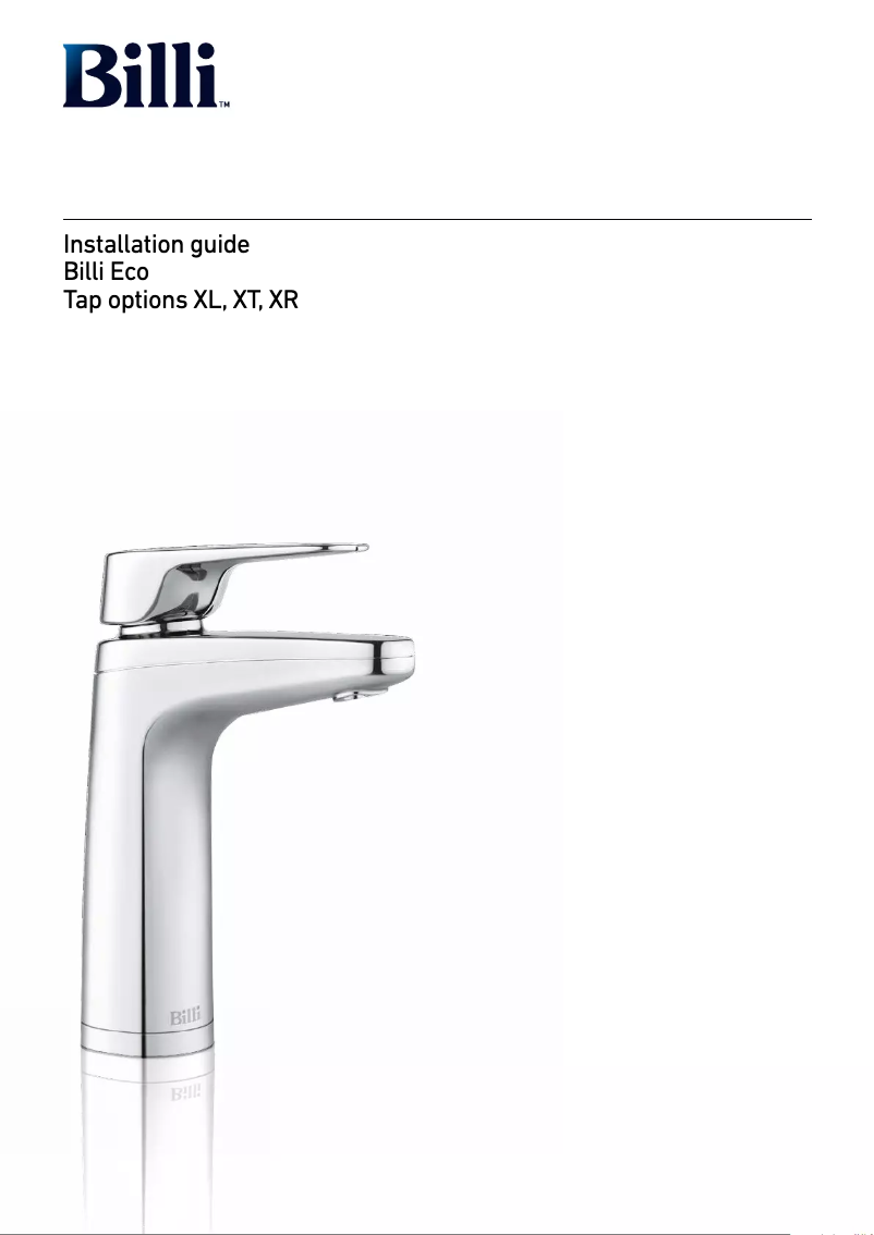 Page n°1 - Manuel utilisateur Billi Eco