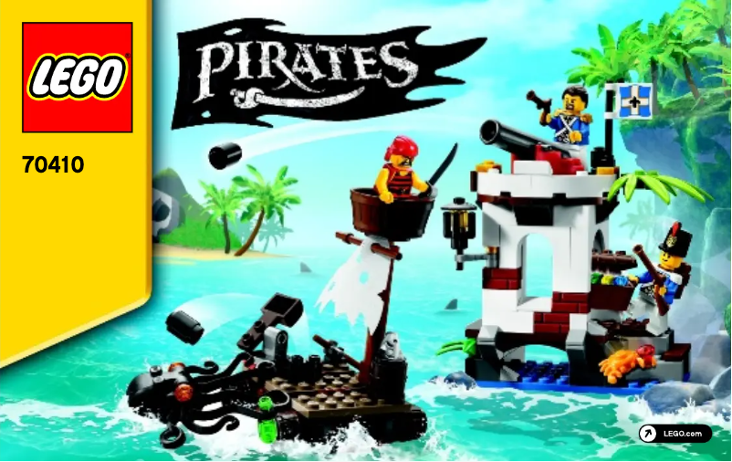 Image de la première page du manuel de l'appareil Pirates 70410