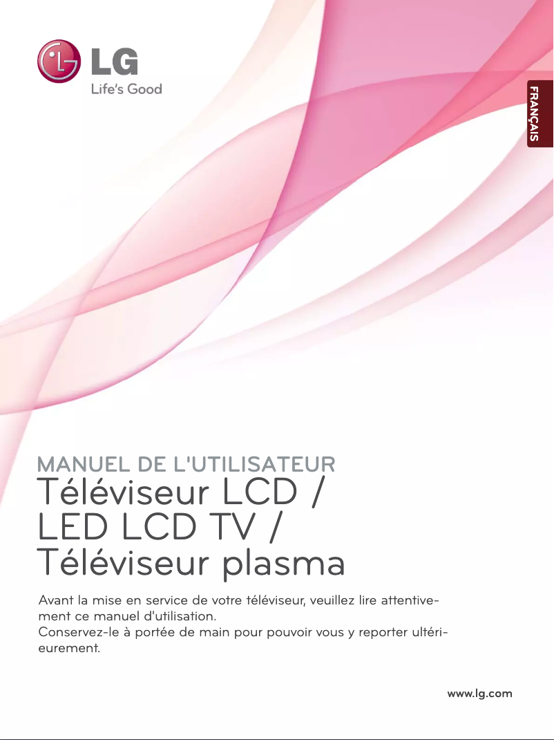 Page n°1 - Manuel utilisateur LG 26LD320
