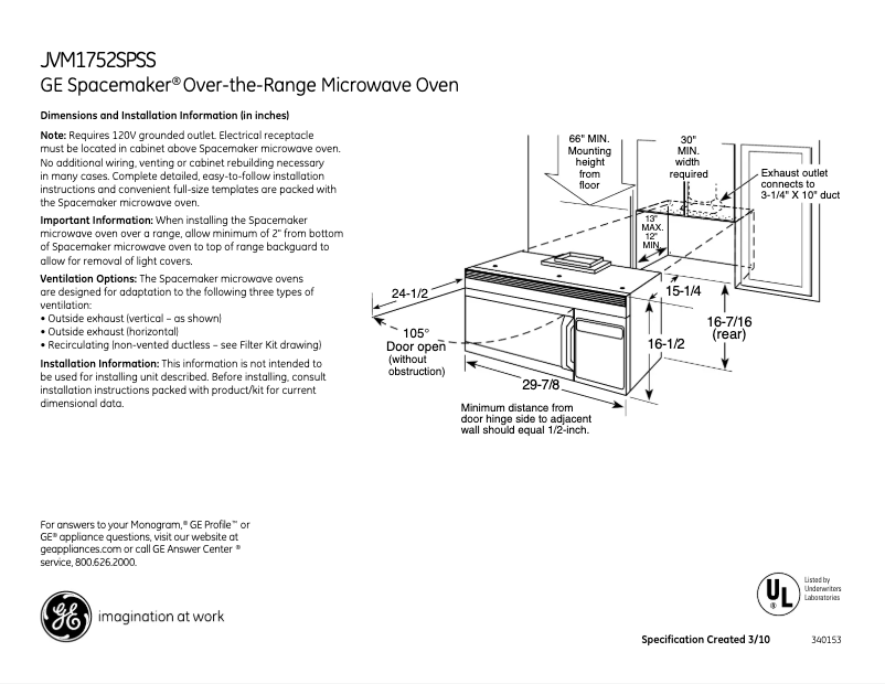 Image de la première page du manuel de l'appareil JVM1752SPSS