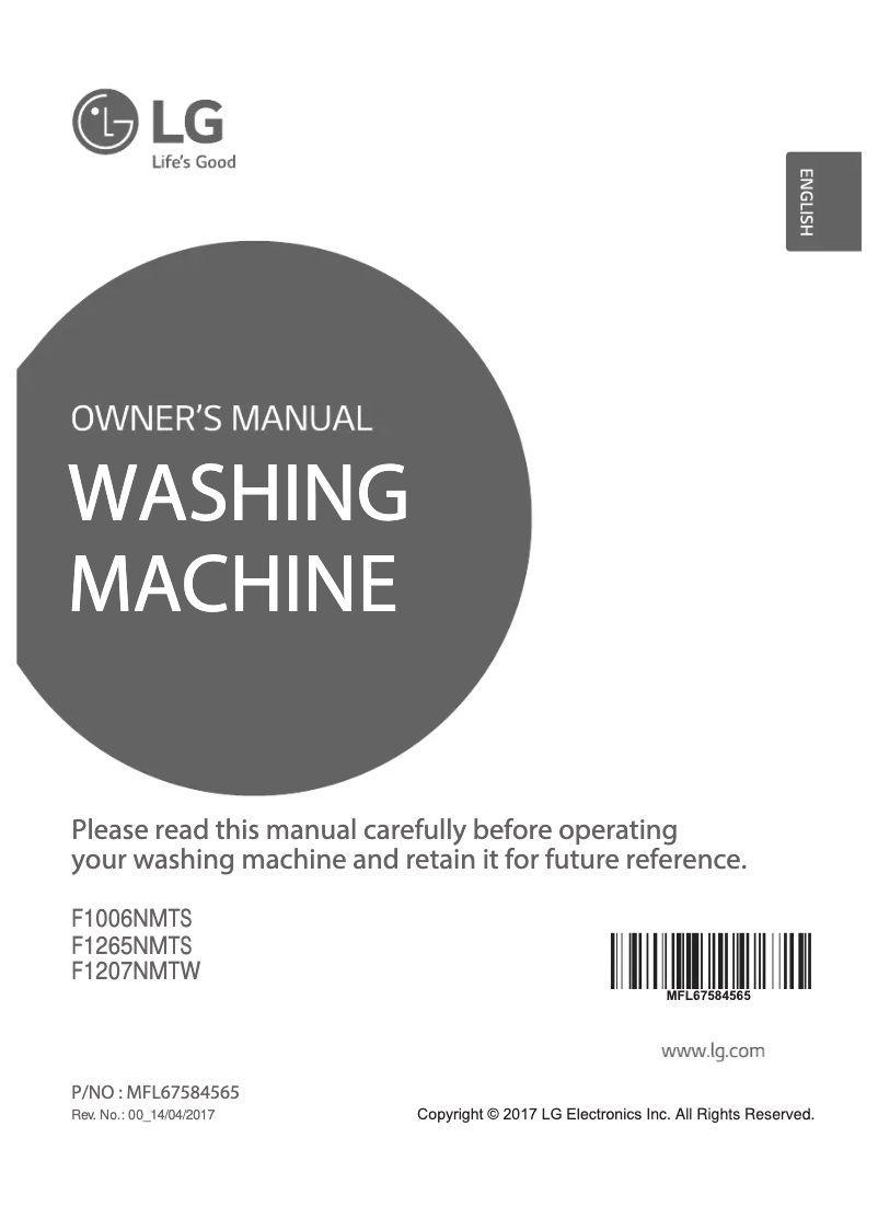 Página 1 del manual Manual de usuario LG FH0G7NDNL52