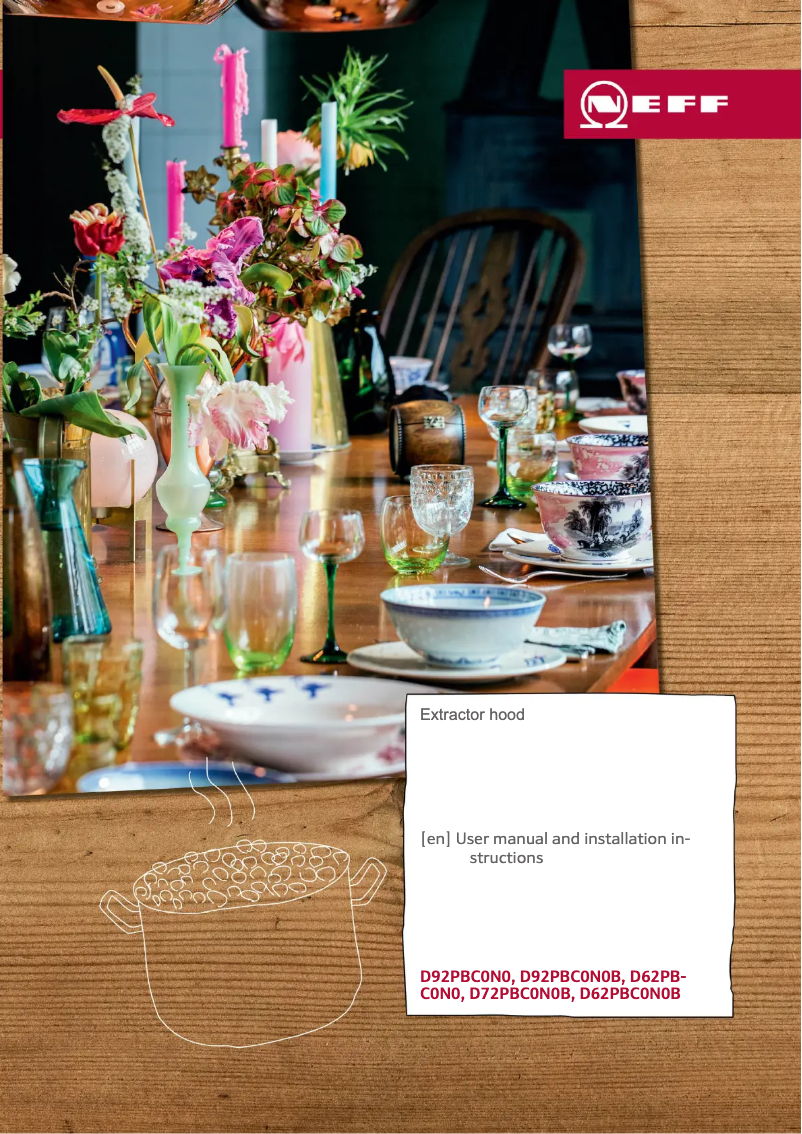 Page n°1 - Manuel utilisateur Neff D92PBC0N0B