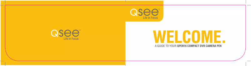 Page n°1 - Manuel utilisateur Q-See QPEN