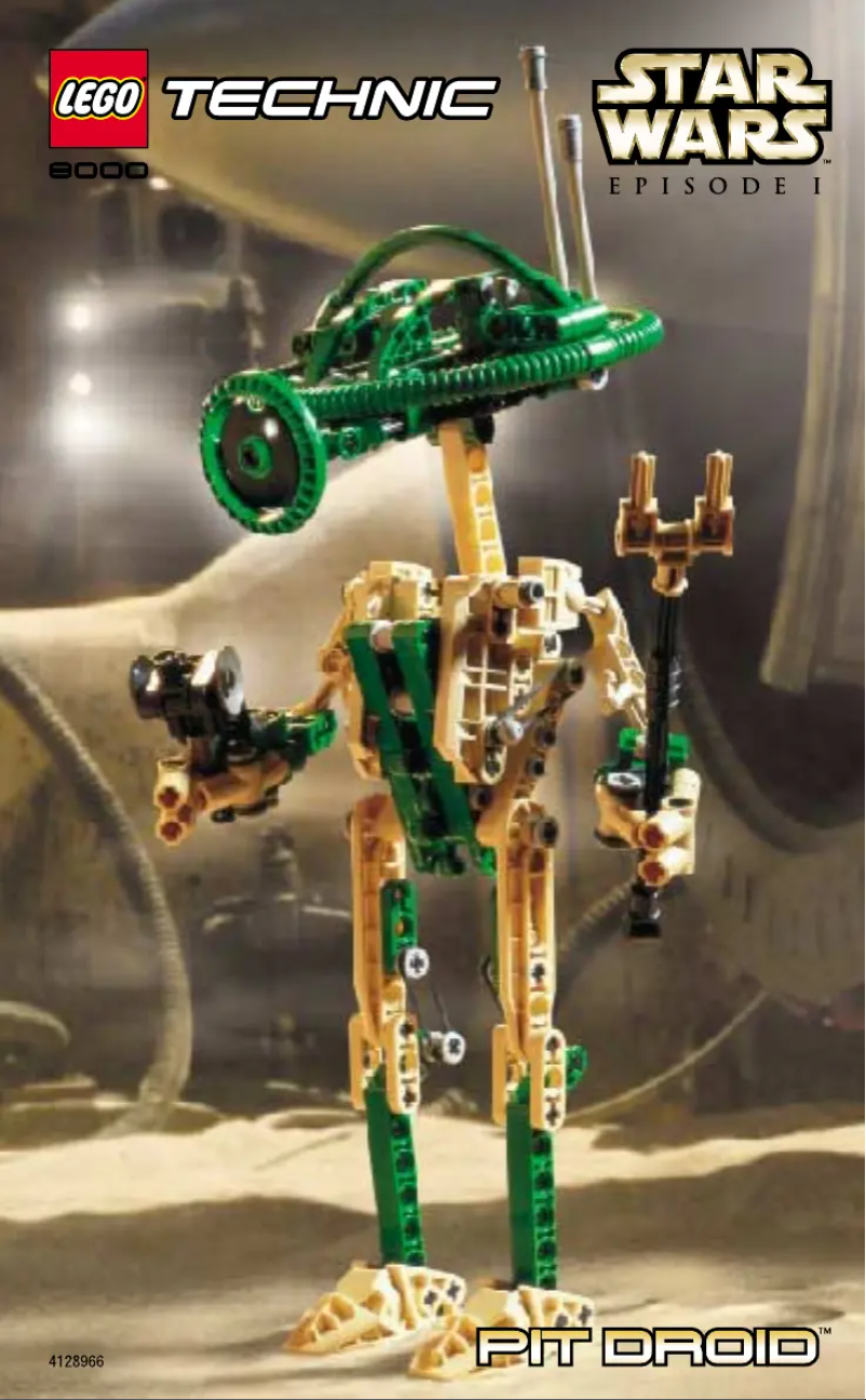 Image de la première page du manuel de l'appareil Pit Droid (TM)
